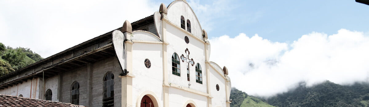 Fotografía capilla de El Aro, corregimiento de Ituango