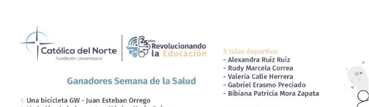 Imagen ganadores semana de la salud