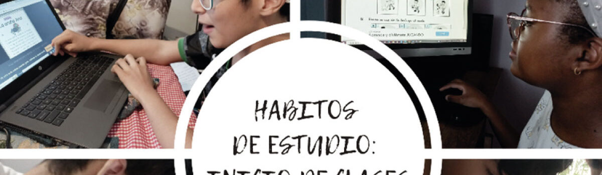 grupo de estudiantes de primaria incluyente en los procesos de hábitos de estudio